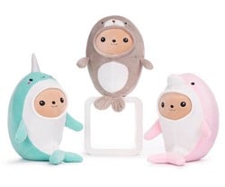 Kawaii Kuties Plush Bear in costume 3 assorted 24cm