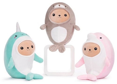 Kawaii Kuties Pluche Beer in kostuum 3 assorti 24cm