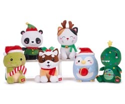 Kawaii Kuties Plush 6 assorted 24cm (Series X-Mas)