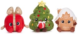 Kawaii Kuties Pluche Kerst 3 assorti 19cm