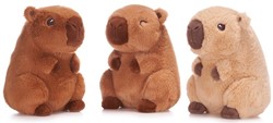 Plush Capybara 3 assorted 22cm
