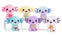 Kawaii Kuties Peluche Snaxolotl 6 assortiti 33cm
