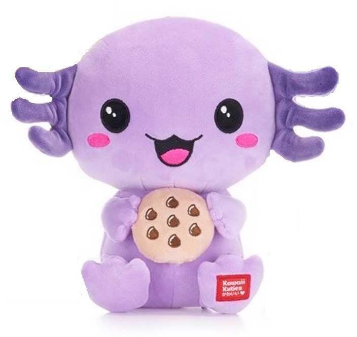 24cm Kawaii Kuties Axolotl Plush - Angry Cherry