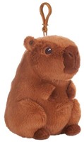 Peluche Capybara Bagclip 3 assortiti 12cm in display-2