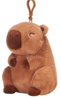 Peluche Capybara Bagclip 3 assortiti 12cm in display-3