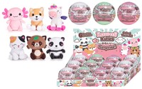 Kawaii Kuties Capsule 100mm + Plush Kawaii 6 assorted in display (12)