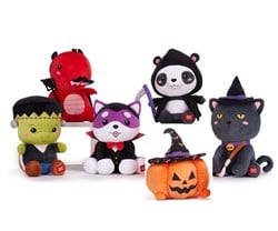 Kawaii Kuties Plush Halloween 6 assorted 24cm