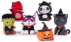 Kawaii Kuties Plush Halloween 6 assorted 24cm
