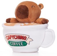 Peluche Capybara Capychino 3 assortiti 17,5cm-2