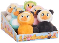 Quack Pack Ducks Plusch + Bagclip 6 sortiert 13cm-2