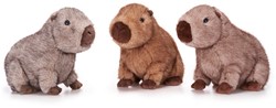 Plush Capybara Mink 3 surtidos 22cm