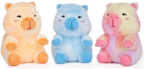 Kawaii Kuties Plush Capybara 3 assorted 20cm