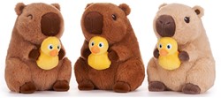 Peluche Capybara + Duck 3 surtidos 25cm