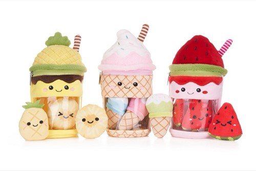 Milkshake + Mini's inside Peluche 3 assortis 23cm
