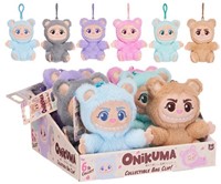 Onikuma Peluche Bagclip 6 assortitis 13cm in display (24)