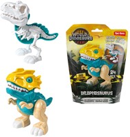 MUNDO DE LOS DINOSAURIOS Set Construye un dinosqueleto 6 piezas surtidas-2