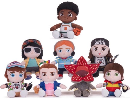 Stranger Things Pluche 8 assorti 25cm (Series 1-4)