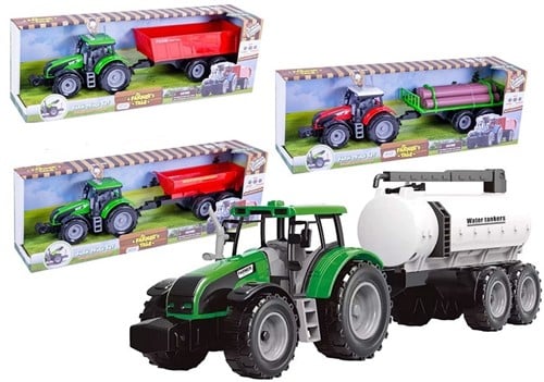 A Farmer's Tale Farm Truck Set + Licht & Sound 4-fach sortiert 16x47cm