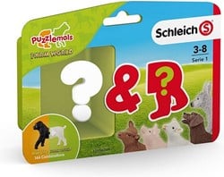 Schleich Puzzlemals Collectable Farm World assorti 12x15,5cm