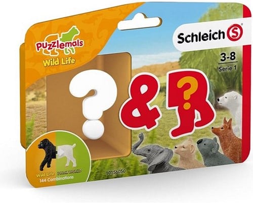 Schleich Puzzlemals Collectable Wild Life assorti 12x15,5cm