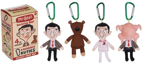 Mr Bean Plush + Clip 12cm assorted in Blindbox
