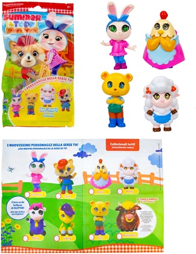 Summer & Todd Personaggio da collezione 6cm in busta cieca 11,5x20,5cm