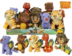 The Jungle Book Pluche 5 assorti (Size 1) 18cm in display