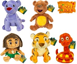 The Jungle Book Pluche 5 assorti (Size 3) 25cm