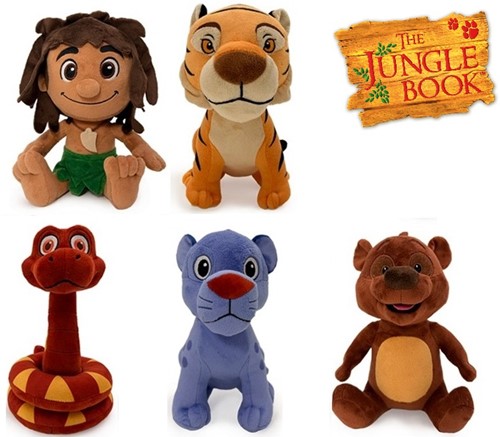 The Jungle Book Plush 5 assorted (Size 5) 34cm