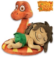 The Jungle Book Plush Mowgli & Kaa (Size 3) 25cm-2