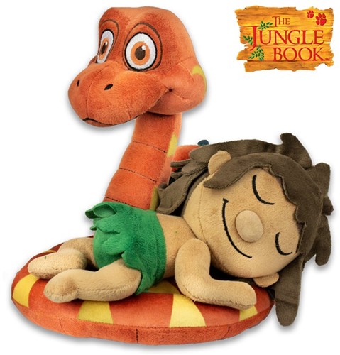 The Jungle Book Peluche Mowgli & Kaa (Size 3) 25cm-2