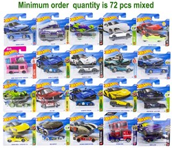 Hot Wheels Die cast voertuigen 1:64 groot assortiment 10,5x10,5cm