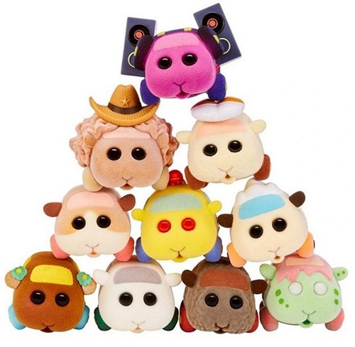 Molcar Fuzmols plush guinea pig 6cm assorted in Tube 7,5x10cm-2