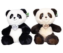 Peluche Panda 2 assortis 30cm