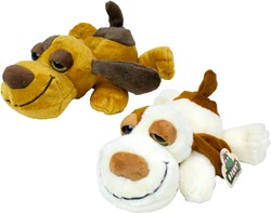 Plush Dog lying 2 assorted 30cm