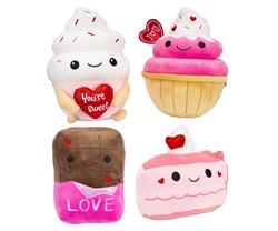 Plush Valentine Sweetys 4 assorted 20-25cm