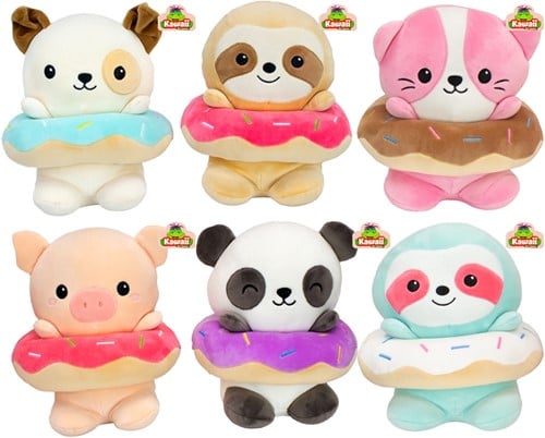 Kawaii Peluche Donut 6 surtido 23cm