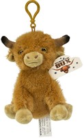 Peluche Highlander Bagclip sentado 3 surtidos 14cm-2