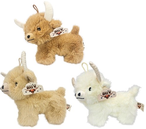 Peluche Highlander 3 assorted 18cm (Super Soft)