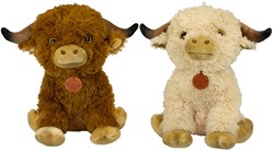 Peluche Highlander sentado 2 surtidos 20cm