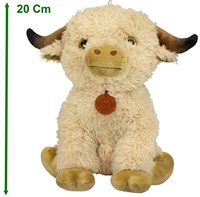 Peluche Highlander sentado 2 surtidos 20cm-2