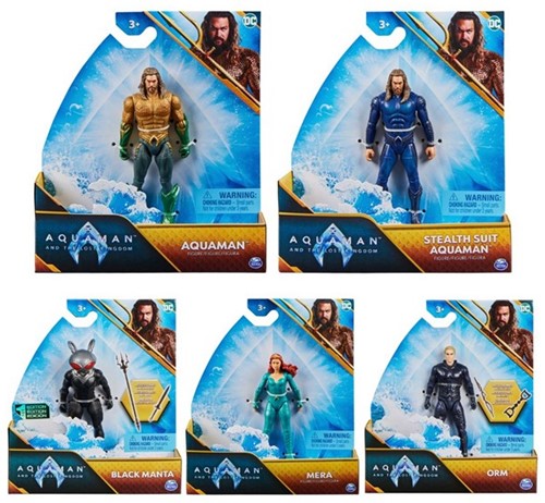 DC Aquaman 4" aktiefiguur 5 assorti 15x16cm