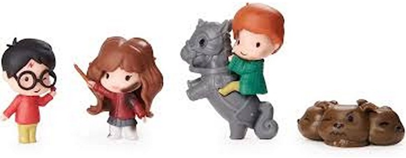 Harry Potter Micro Magical Moments Sammelfiguren – Trimagisches Turnier Mit Drache, 3 Figuren + Setzkasten
