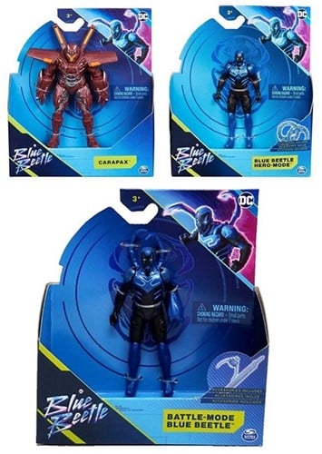 DC Blue Beetle  4" action figure 3 assorted 14x16cm
