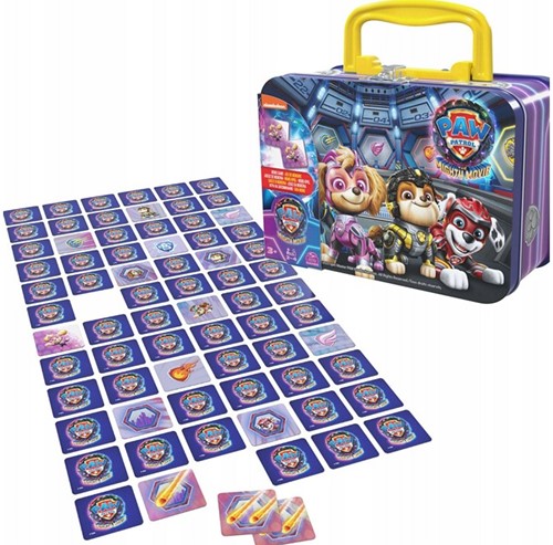 Spin Master Paw Patrol The Mighty Movie Memory Game in Suitcase 11x14cm