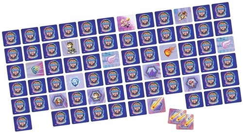 Spin Master Paw Patrol The Mighty Movie Memory Spel in Koffer 11x14cm-3