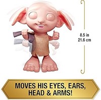 Spin Master Wizarding World Harry Potter Dobby interattivo con suoni e movimento 25x30,5 cm (Lingua: tedesco + italiano)-3