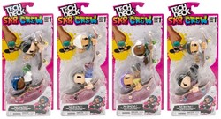 Spin Master Tech Deck SK8 Crew Fingerboards 2--Pack 4 assortis 14x30cm