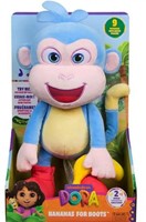 Spin Master Dora Bananas For Boots Interactive Plush Figure 21x32,5cm-2