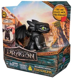 Spin Master DreamWorks Dragons Roaring Minis Toothless + Sound 19x20cm